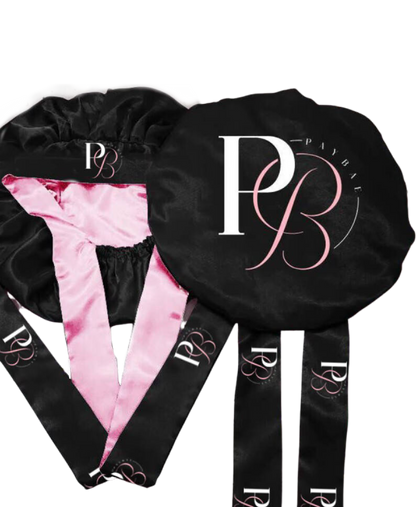 Reversible Satin Tie Paybae Bonnet