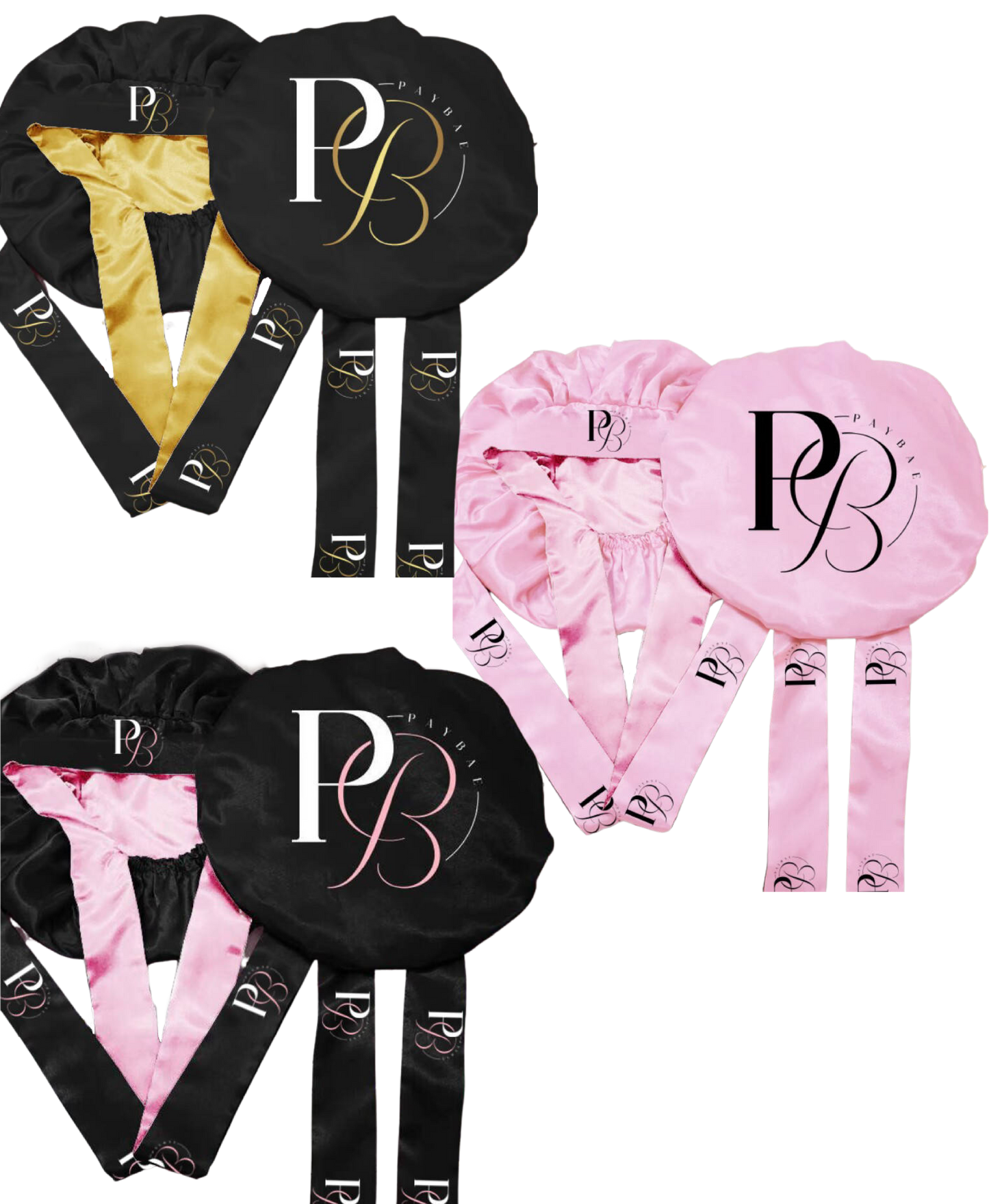 Reversible Satin Tie Paybae Bonnet