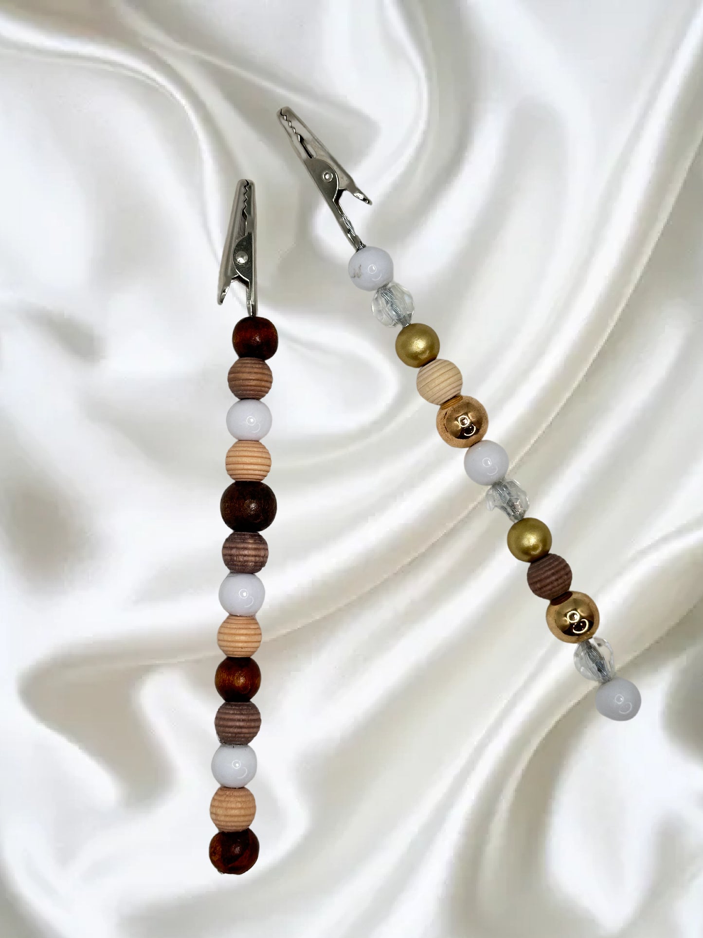 Custom Beaded Multi Use Roach Clip